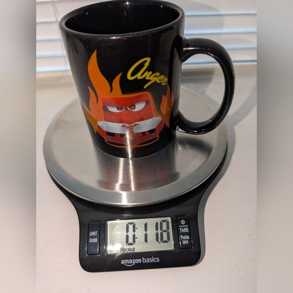 Disney Pixar Inside Out Anger Black Mug Pre-owned - Picture 2 of 6